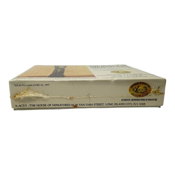 XActo The House Of Miniatures William Mary Tall Case Clock Kit 40018 Unassembled - Picture 5 of 6